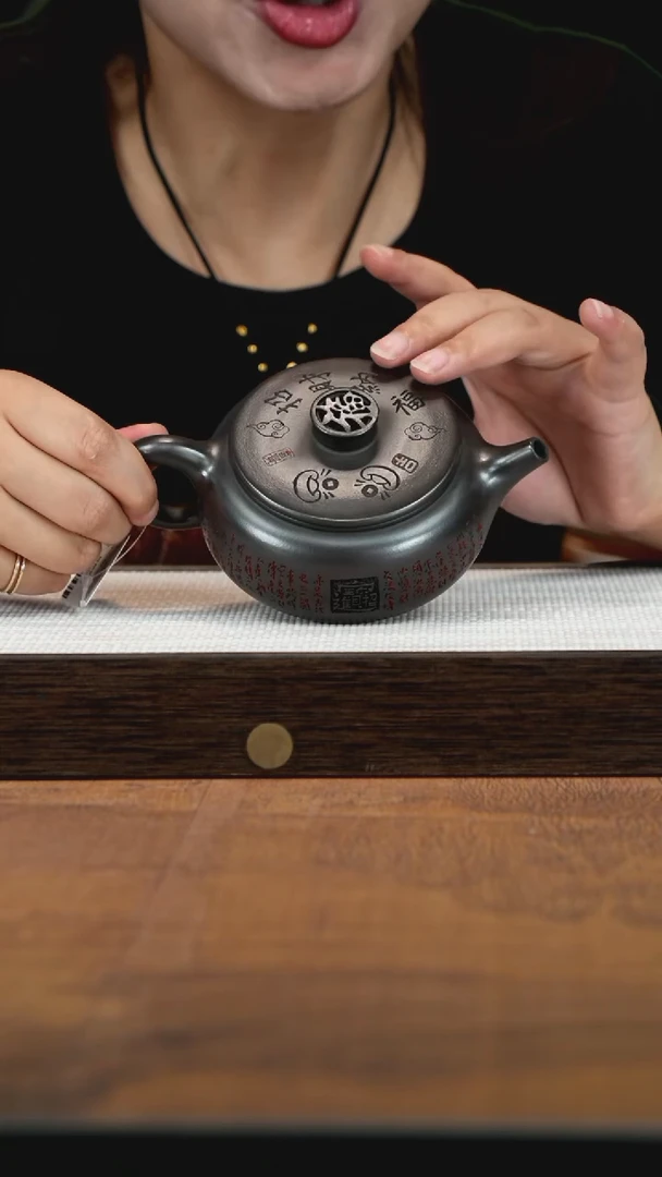 茶壶紫砂紫砂壶 h1703