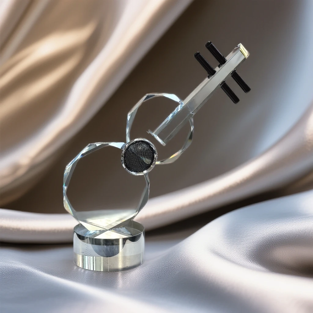 FB高端轻奢水晶琵琶摆件装饰品礼品工艺品