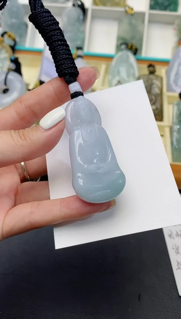 颈饰未镶嵌翡翠缅甸天然翡翠