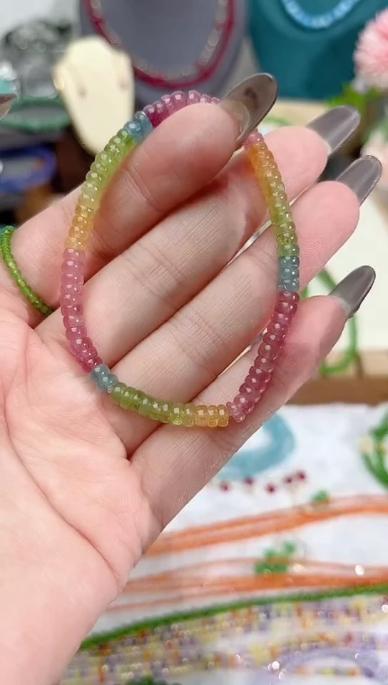 【闪购商品】碧玺手链未镶嵌算盘199
