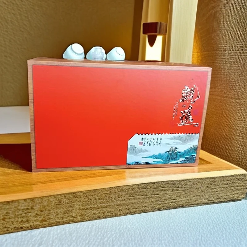 【白御师】大红袍茶叶礼盒装一级正宗高档武夷山岩茶定制瓷罐送礼