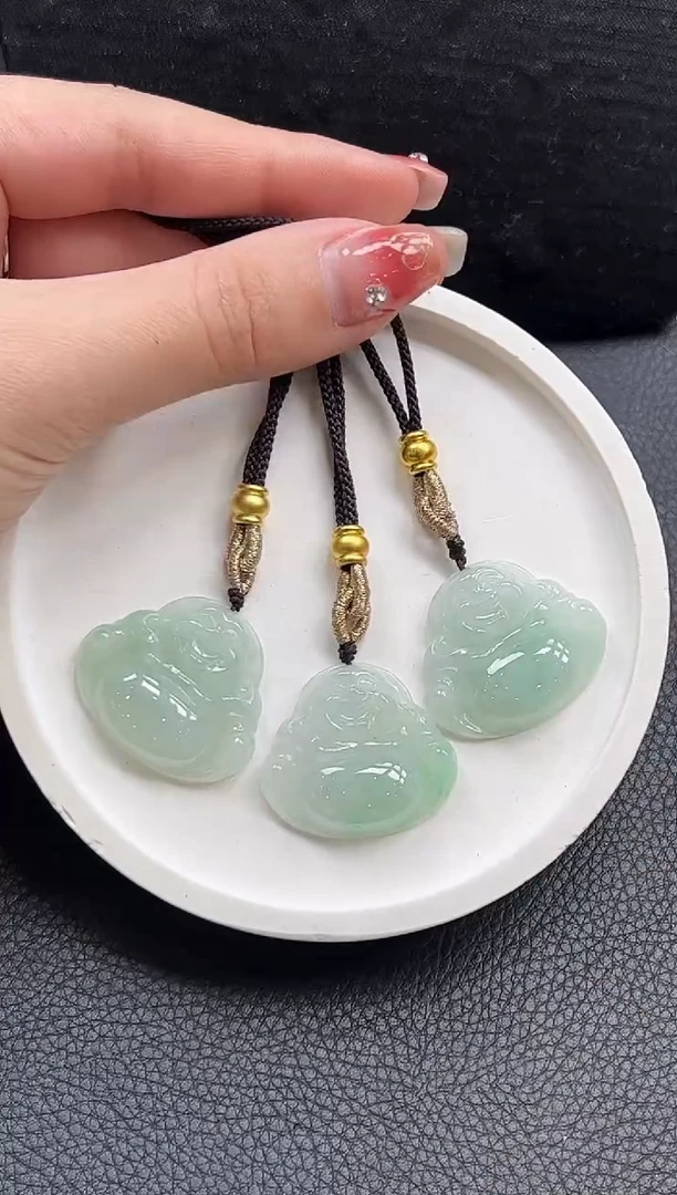 【闪购商品】翡翠颈饰未镶嵌YM1119福公多样性发1件