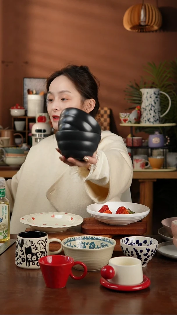 【闪购商品】碗黑色葫芦饭碗2只 微瑕凑满20发货