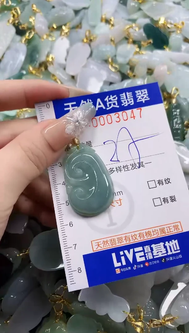 颈饰未镶嵌翡翠天然A货翡翠