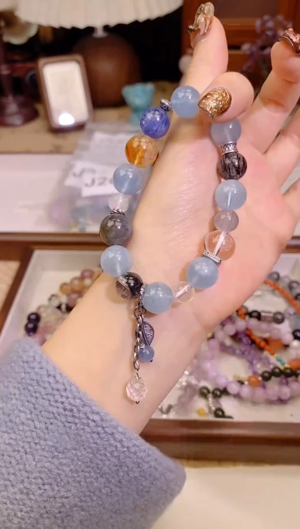 【闪购商品】海蓝宝石手链未镶嵌268多宝