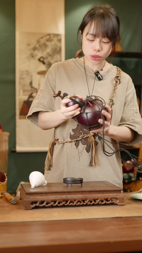 61号精品天然大漆酒葫芦一物一拍~