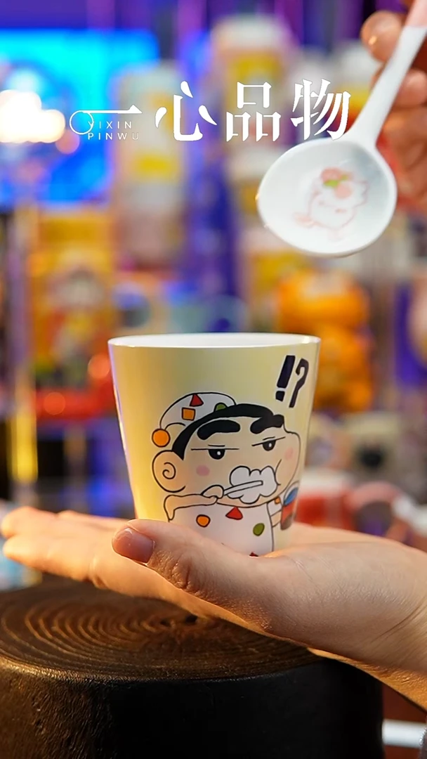杯子瓷S014景德镇手工手绘杯子摆件