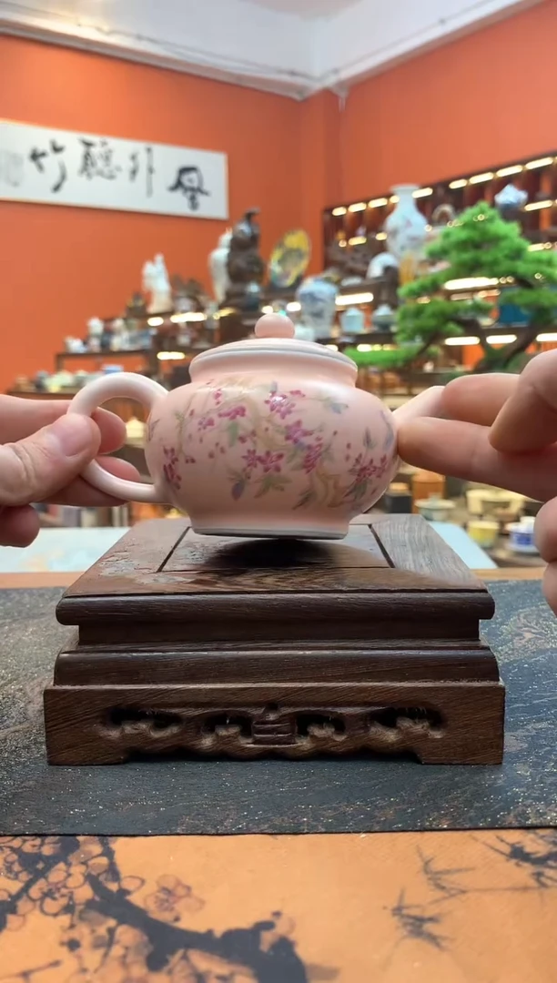 【闪购商品】@@@@@@@@@@@花开蝴蝶西施壶