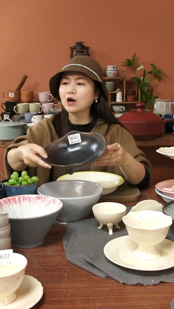 陶瓷B567陶瓷三脚顶一件套微瑕