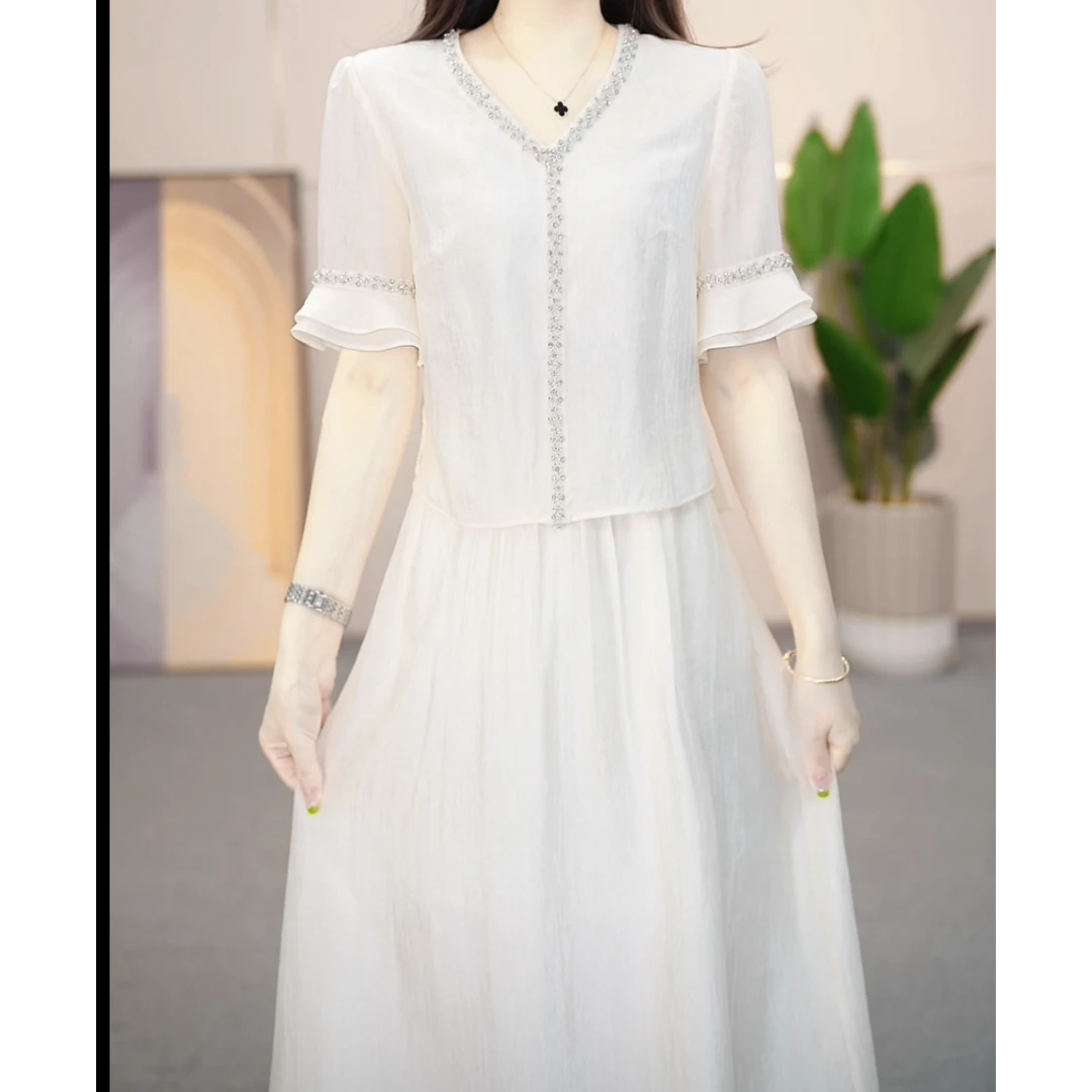 【玥欣服饰】KK729 # 2025 新款  减龄 气质 优雅 连衣裙