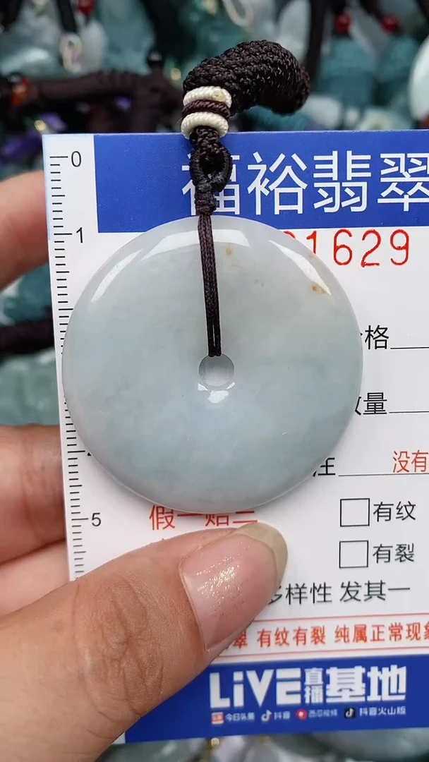 翡翠未镶嵌颈饰...0001629