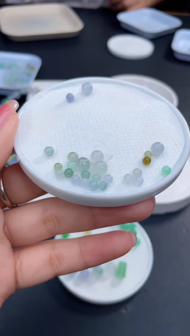 未镶嵌定制翡翠春****薇啊A156