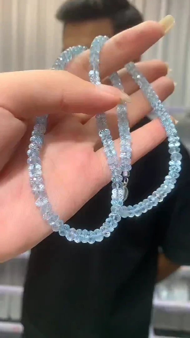 毛衣链未镶嵌托帕石【宝石世家严选】