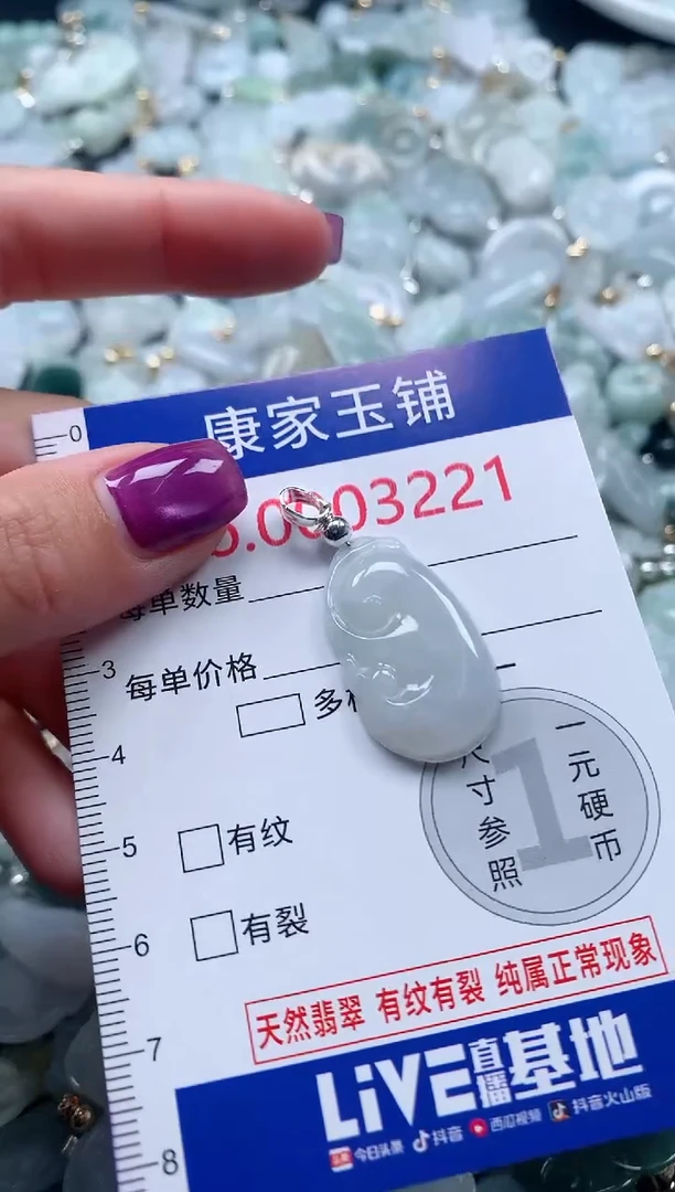 颈饰未镶嵌翡翠3221