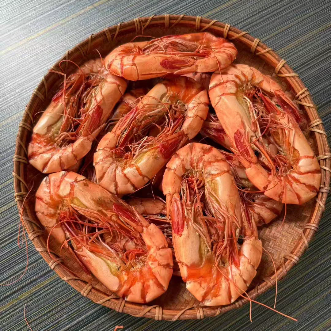 九节虾干炭烤即食虾干海鲜干货