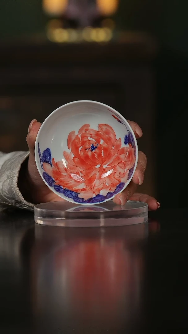 摆件陶景德镇陶瓷杯/碟/盘/碗