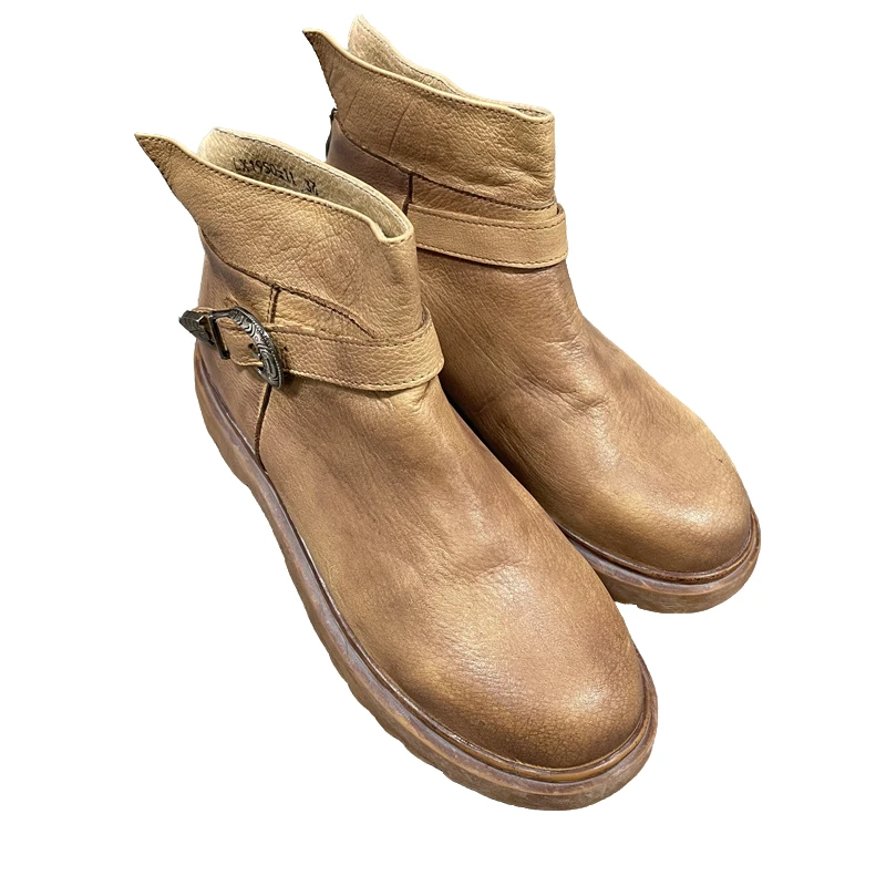 666-BAO-09-百搭潮流女鞋时尚舒适休闲短靴