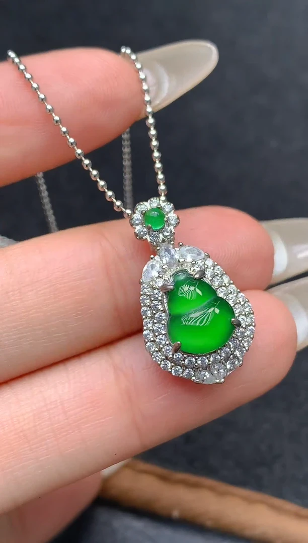 未镶嵌挂件翡翠天然翡翠A货