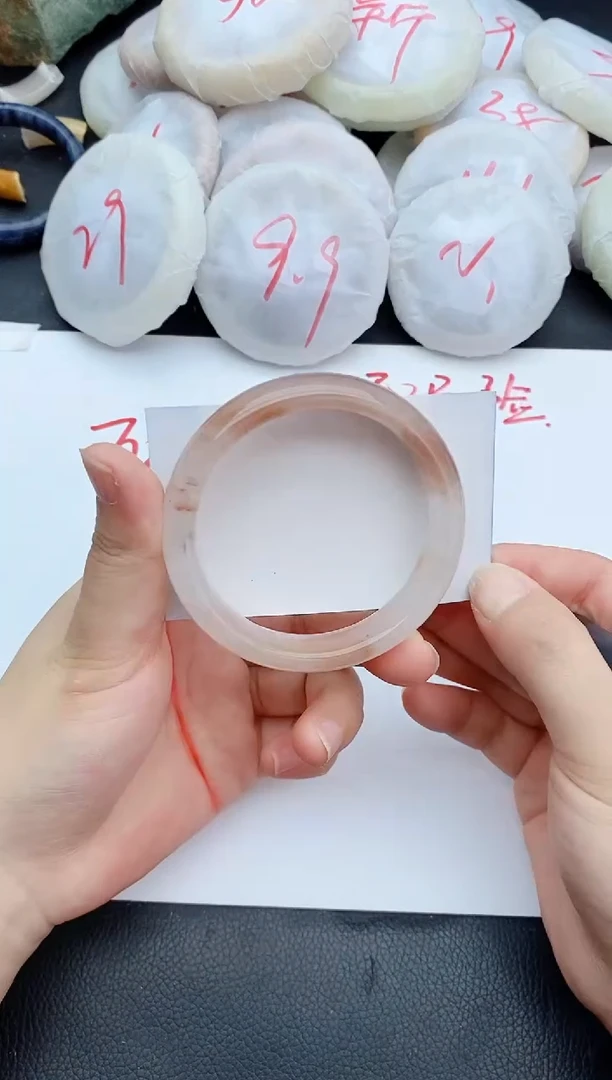 石英质玉手镯未镶嵌42+57/58