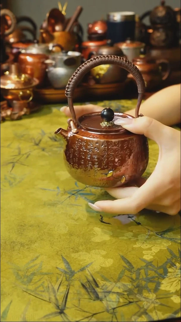 心经提梁煮泡壶【冲之雅器】