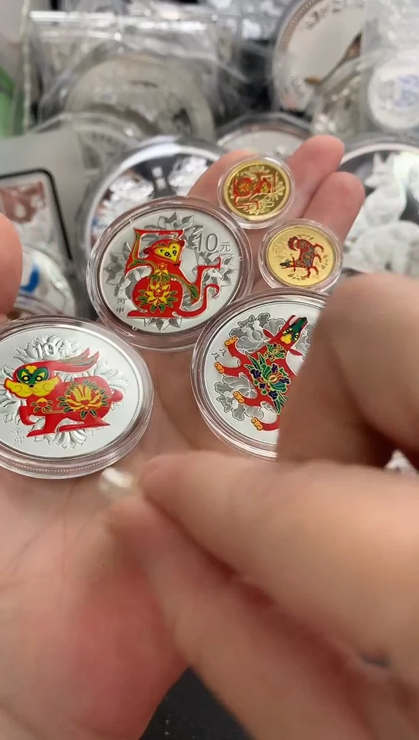 纯金兔金银狗金银猴金银打包