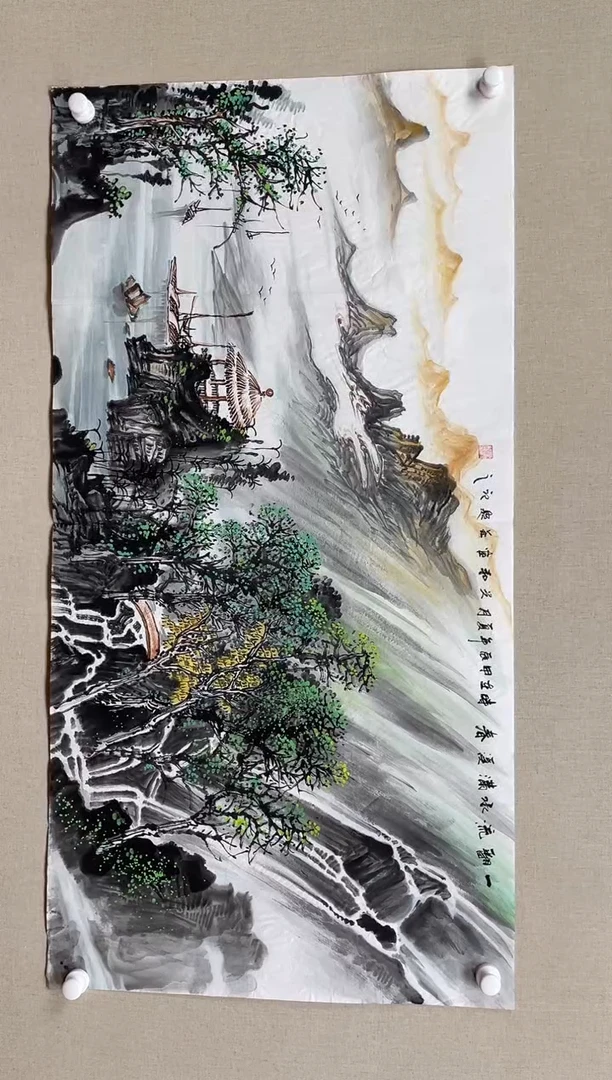 国画138*68 左兴和 左兴和 左兴和 左兴和 左兴和