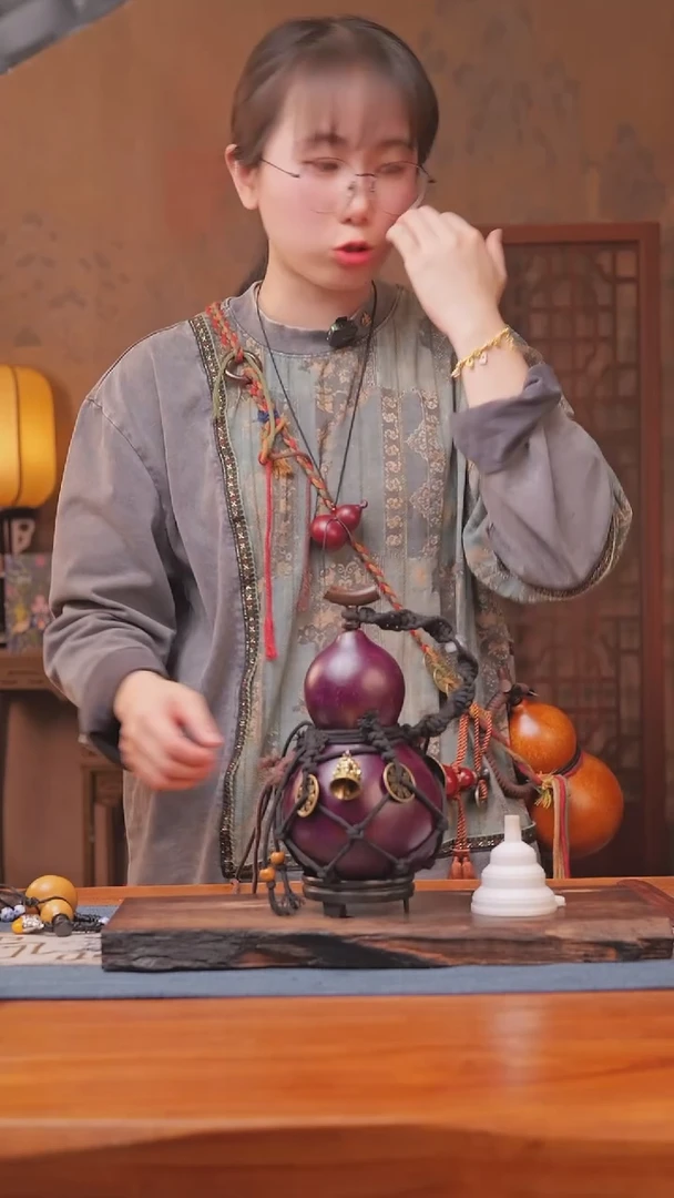 1765号链接精品大漆葫芦现货现发[一物一拍]