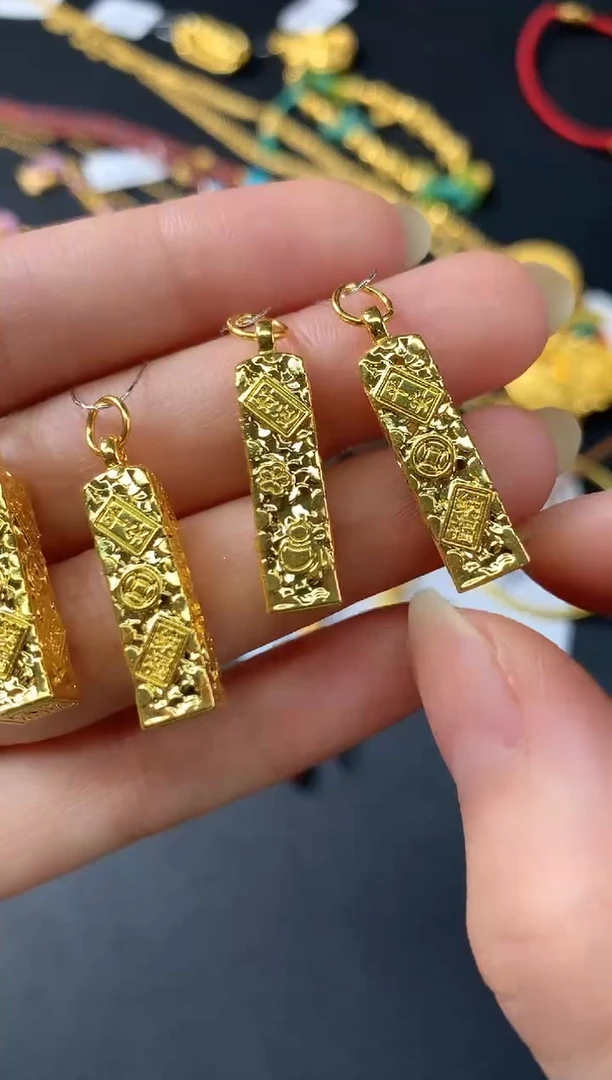 吊坠(不含链)定制足金多样性发其一D391|1300