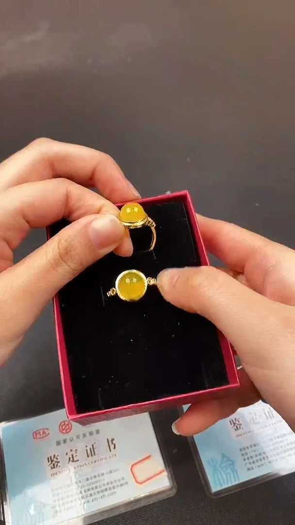 合金戒指玛瑙/玉髓天然精美戒指多样性发