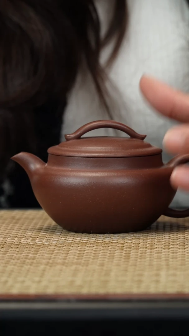 【闪购商品】紫砂茶壶底槽清一页汉瓦150c