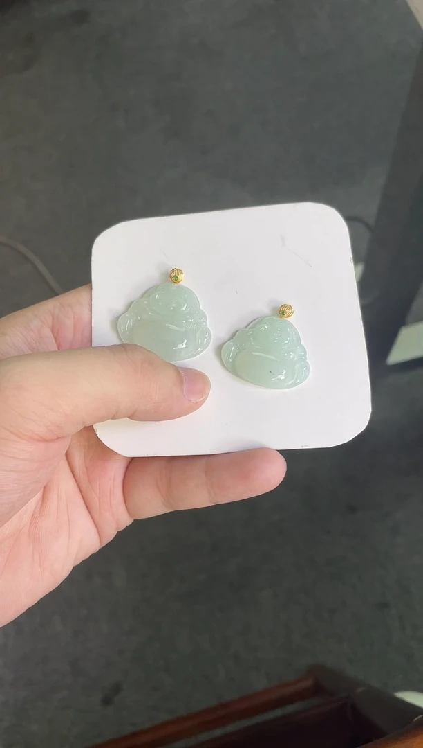 翡翠18K金镶嵌颈饰DDJ38956/多样性发一
