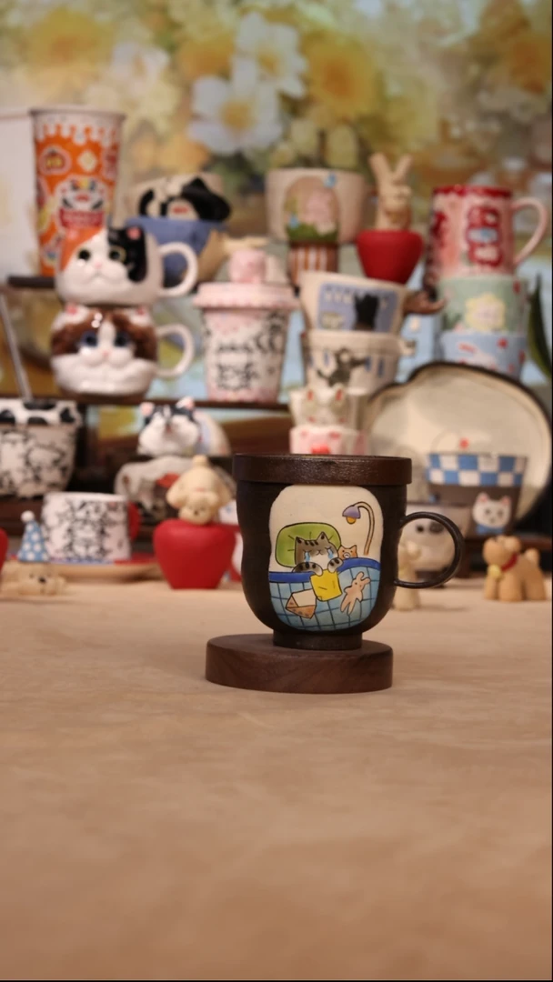 摆件景德镇原创手工陶瓷