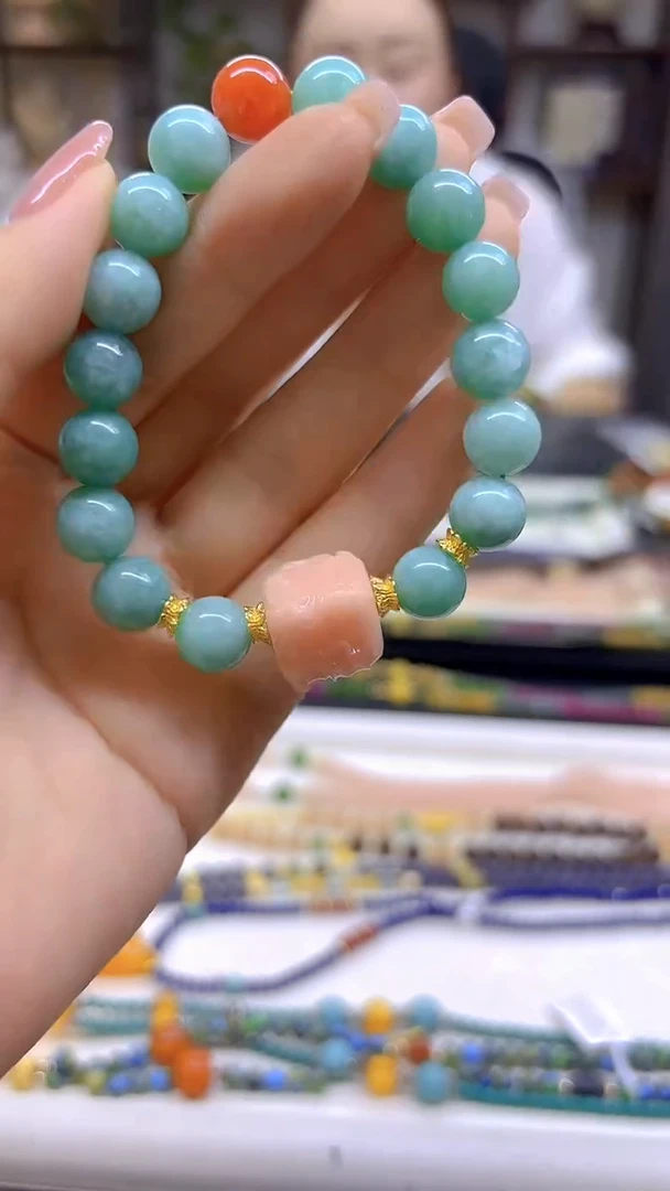 未镶嵌手链翡翠DIY款S712