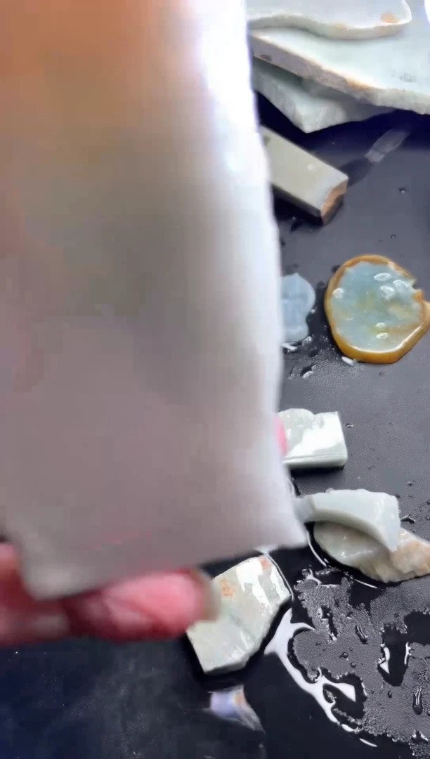 翡翠未镶嵌颈饰天然缅甸翡翠117