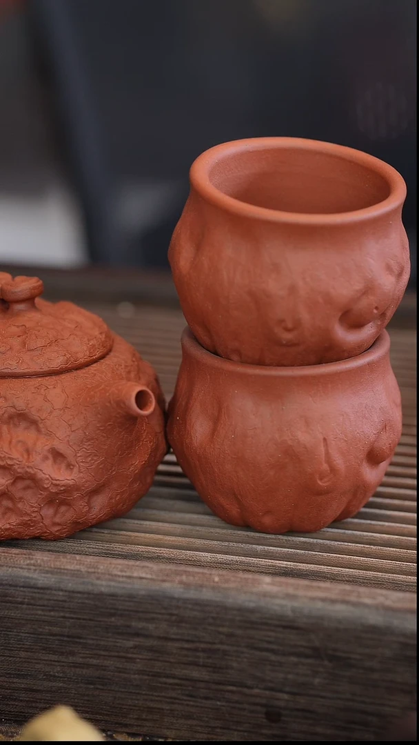 茶壶紫砂谷*原矿手工制作