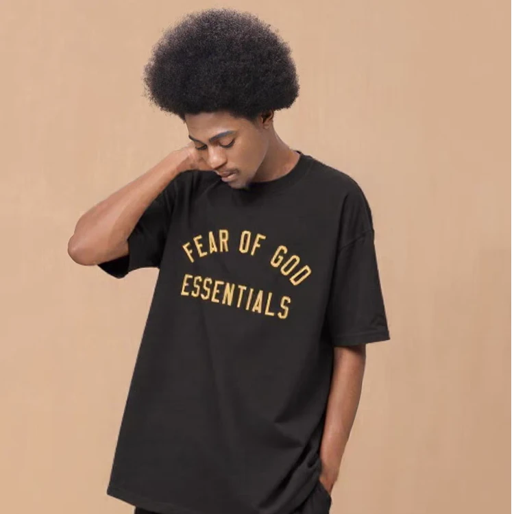 【拍一发二】ESSENTIALS夏季新复线美式潮牌宽松印花圆领T恤