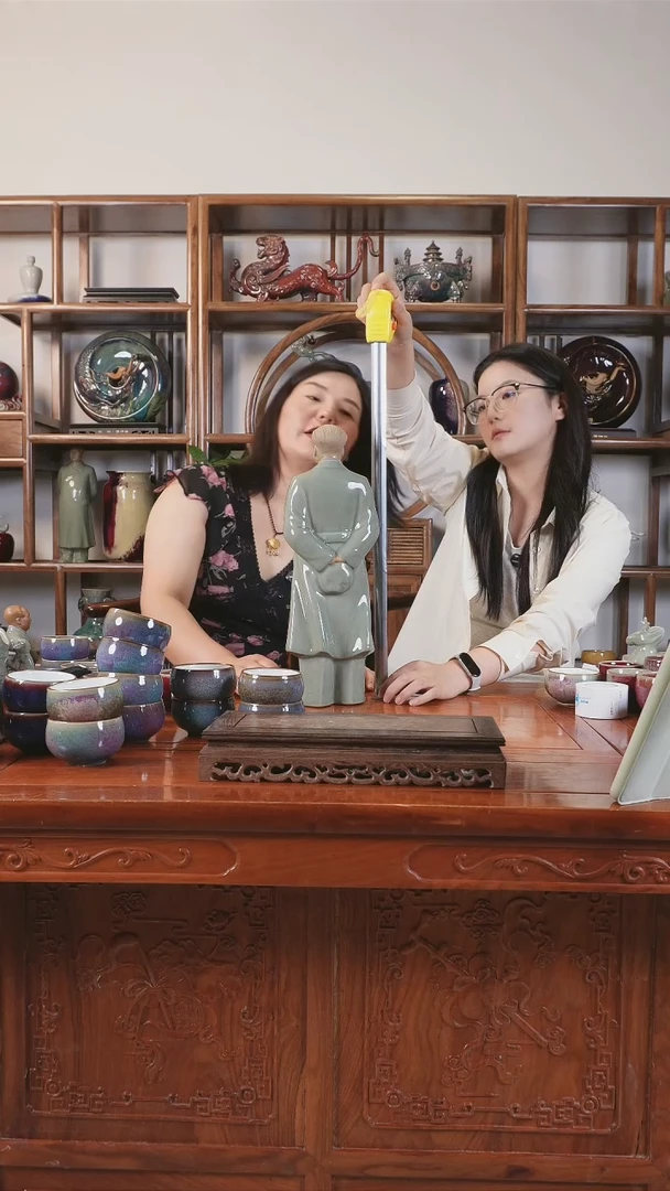 伟人像单只土魂钧瓷