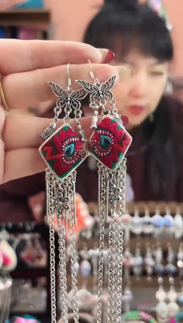 织绣艺枝独绣手工饰品166