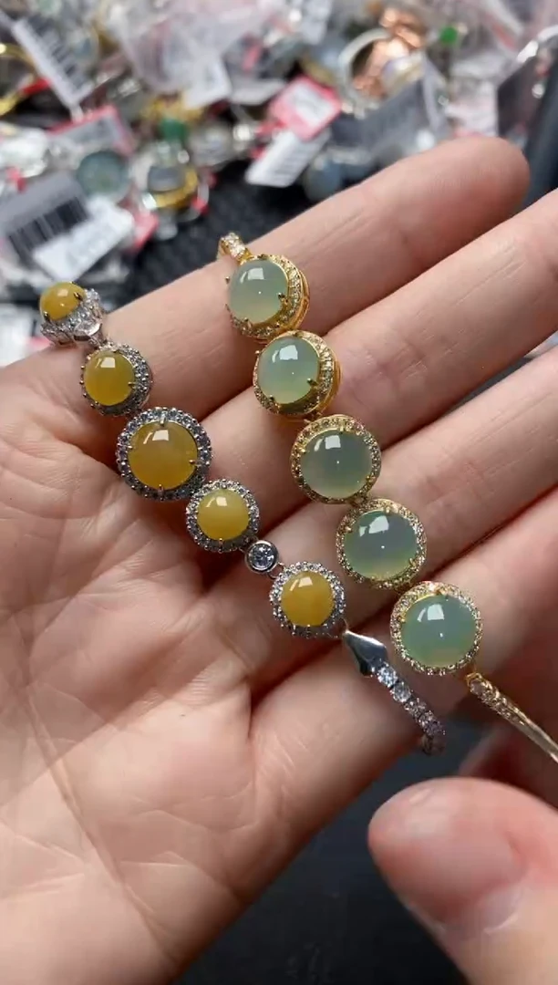 银S925镶嵌戒指翡翠111111