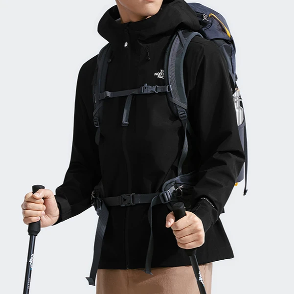 北面（The North Face）春夏冲锋衣男户外硬壳外套防水防风夹克8DF0