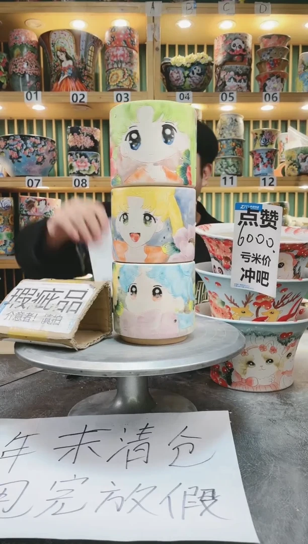 【闪购商品】默认微瑕一物一拍0117-136-3个