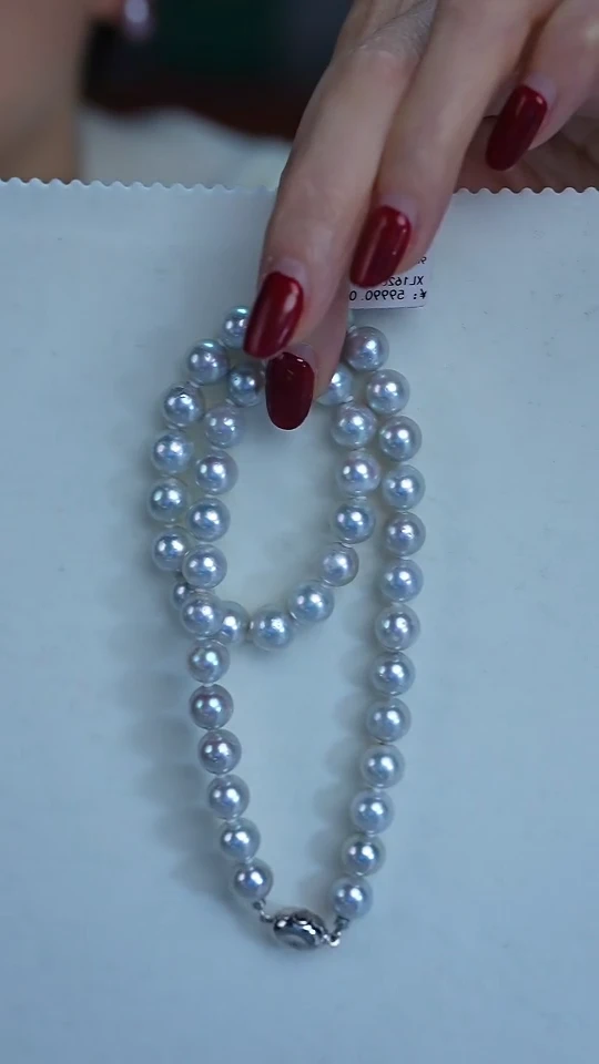 【闪购商品】海水珍珠项链未镶嵌9-10mm（年末福利）