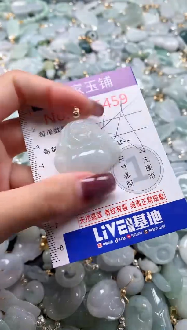 翡翠未镶嵌吊坠(不含链)5459