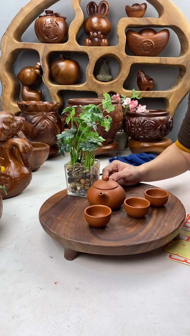 香樟木A12三足随型干泡/尺寸