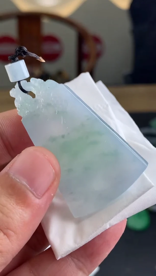 【闪购商品】定制翡翠未镶嵌无事牌