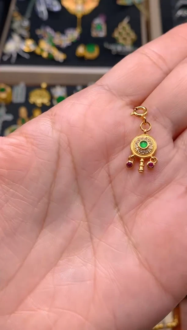 【闪购商品】翡翠项链银S925镶嵌万能扣