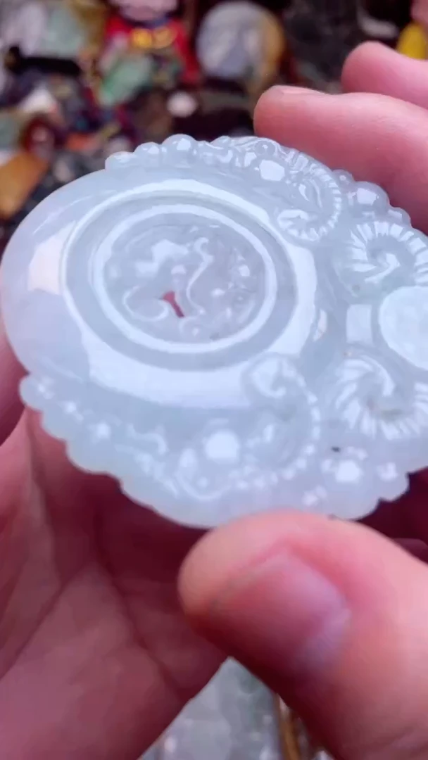 颈饰未镶嵌翡翠时来运转