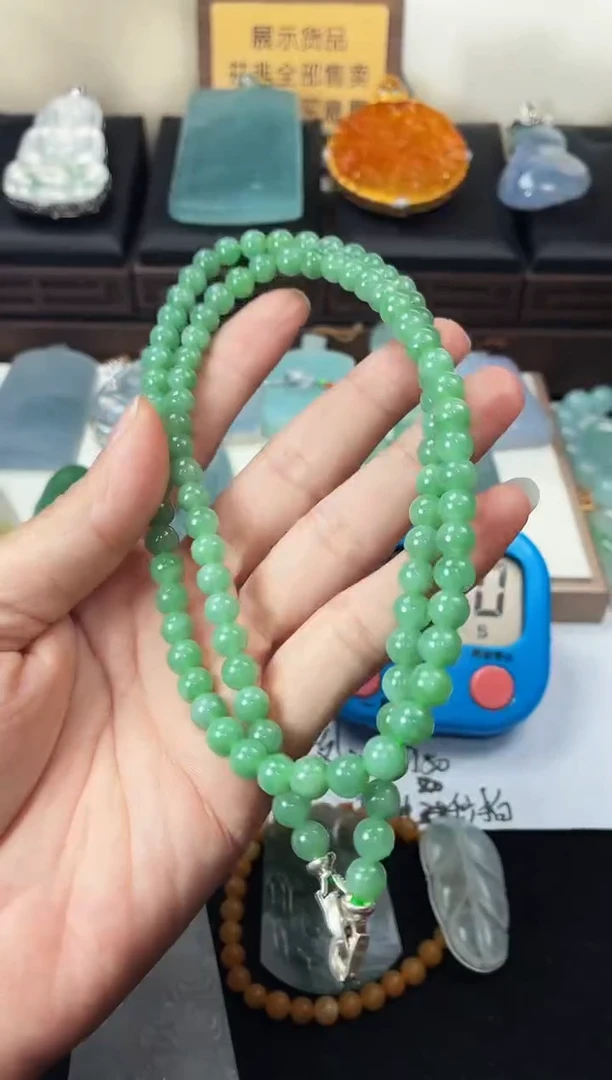 未镶嵌定制翡翠翎6960毛货不退不换