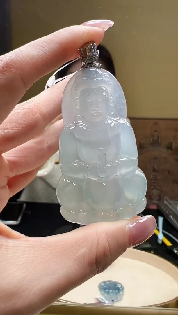 【闪购商品】翡翠颈饰18K金镶嵌DFZ0118-49