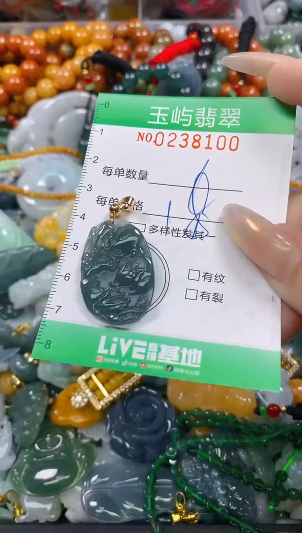 颈饰未镶嵌翡翠闪购0238100